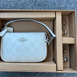 New Nolita 15 coach bag white